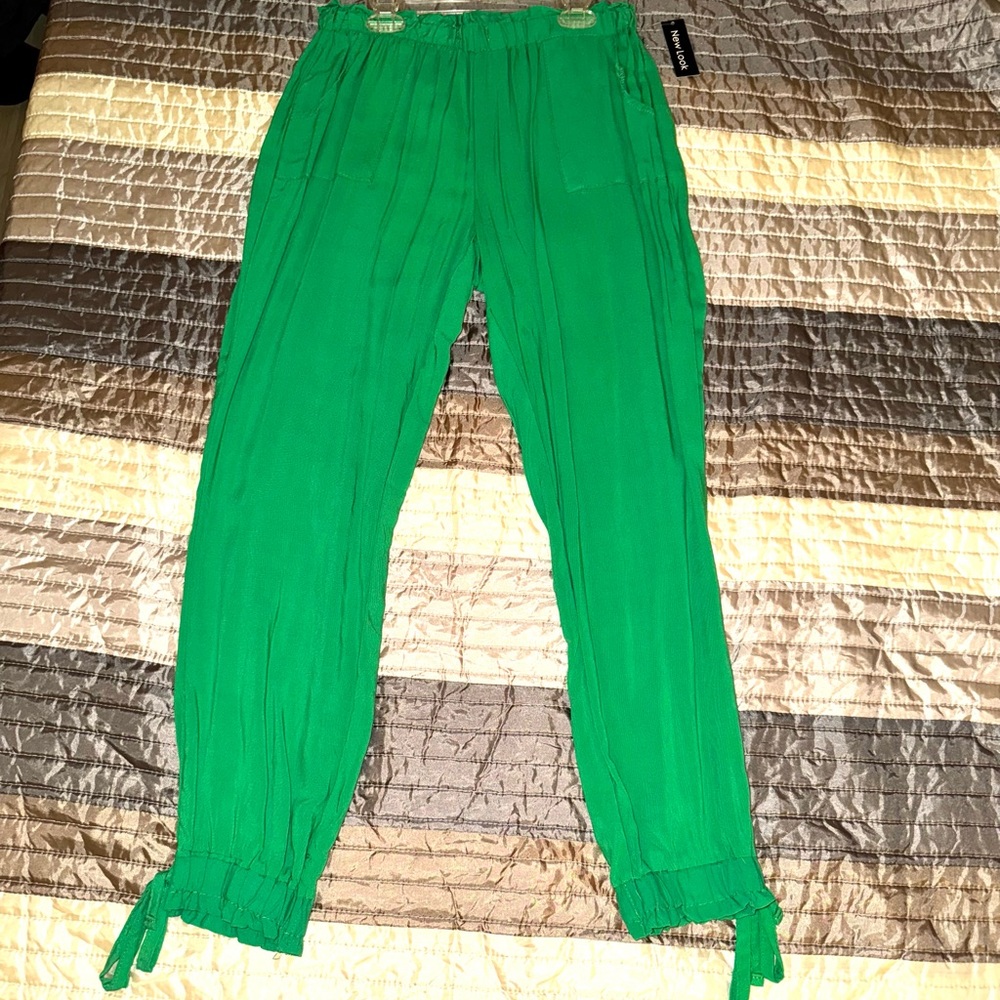 New Look Bright Green lightweight Pants